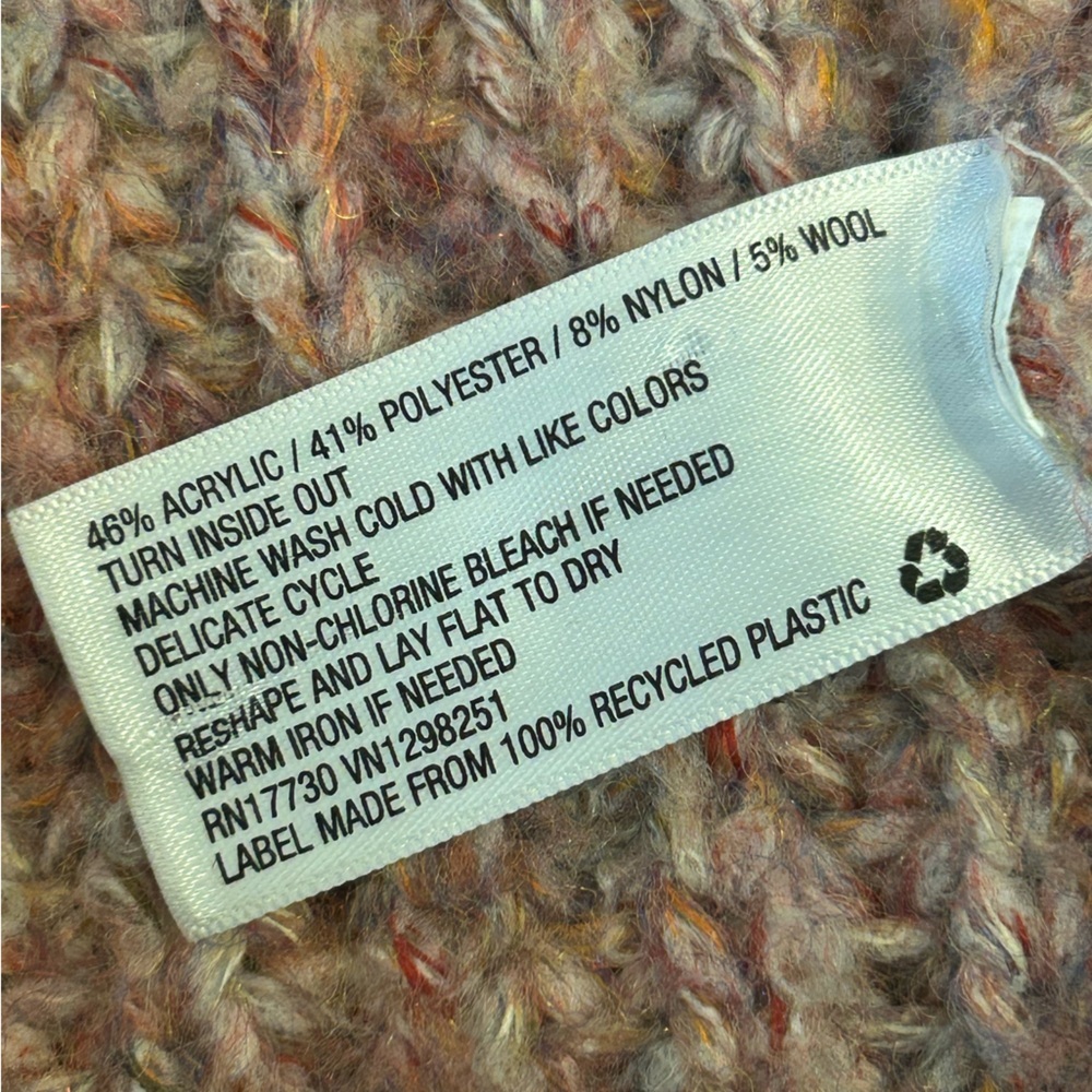 Euc Universal Thread Pink Multicolored Duster Lon… - image 4